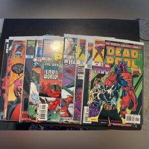 10 Random Deadpool Marvel Comics Lot